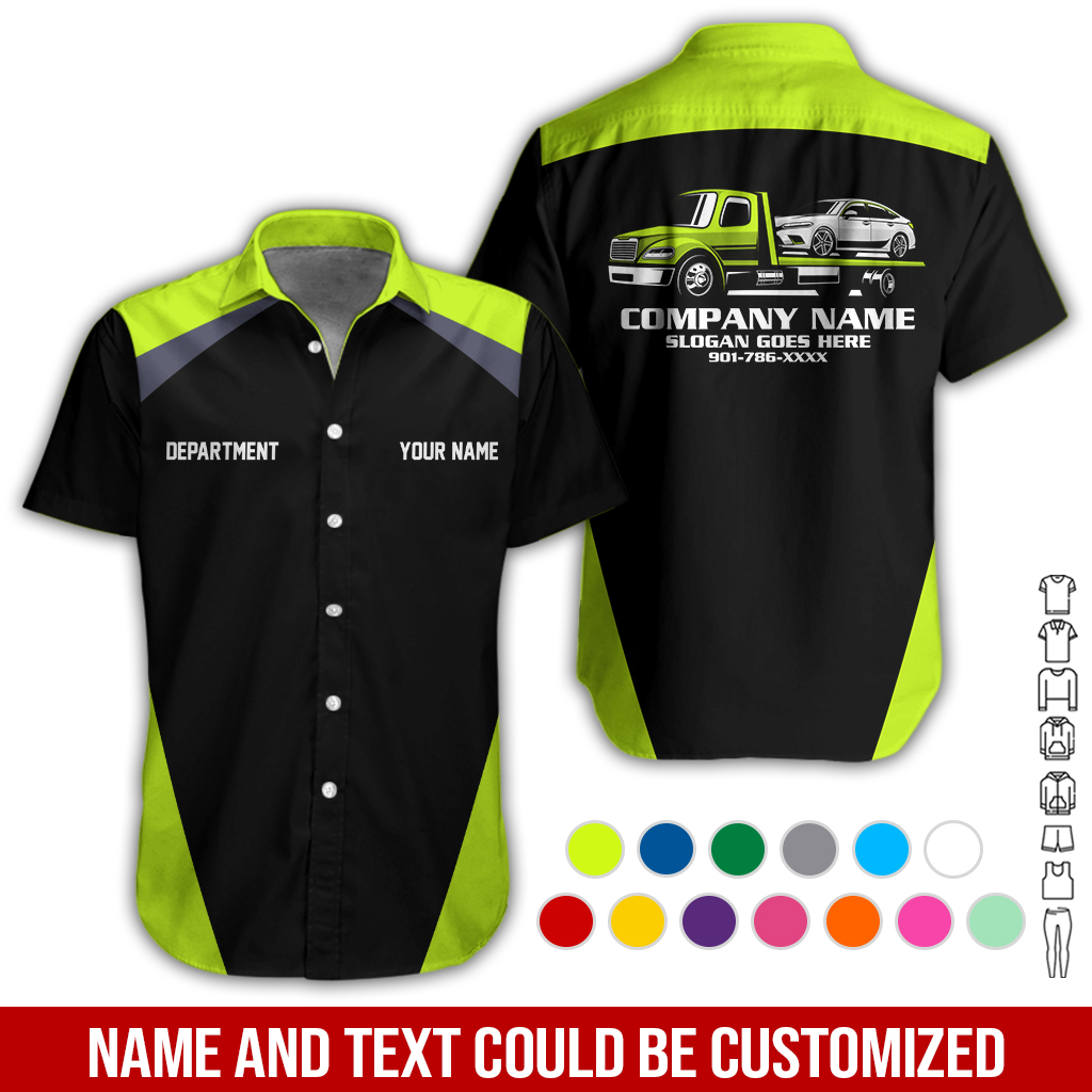 Custom Tow Truck 3D Hoodie - photo 3