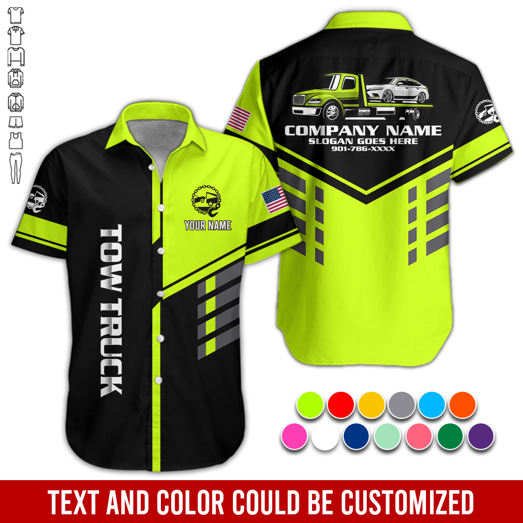 Custom Tow Truck 3D Hoodie - photo 3