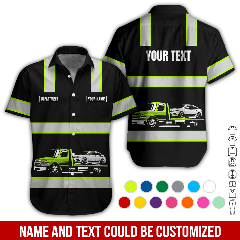 Custom Tow Truck 3D Hoodie - photo 3