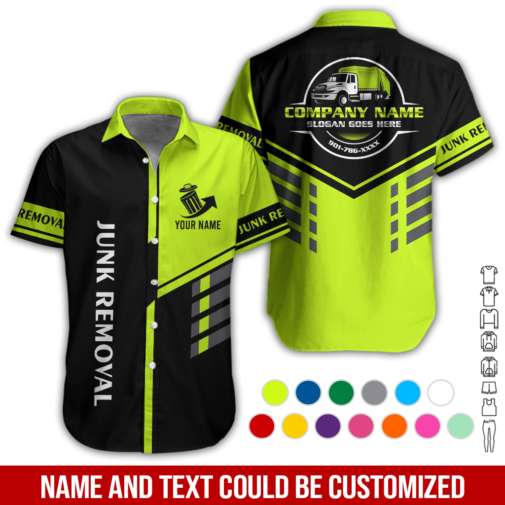 Custom Junk Removal Best Uniform 3D Hoodie - photo 3
