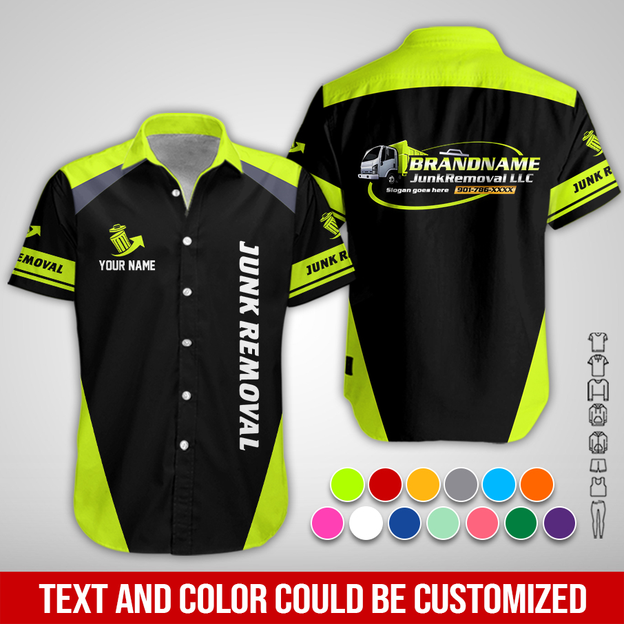 Custom Junk Removal Best Uniform 3D Hoodie - photo 3