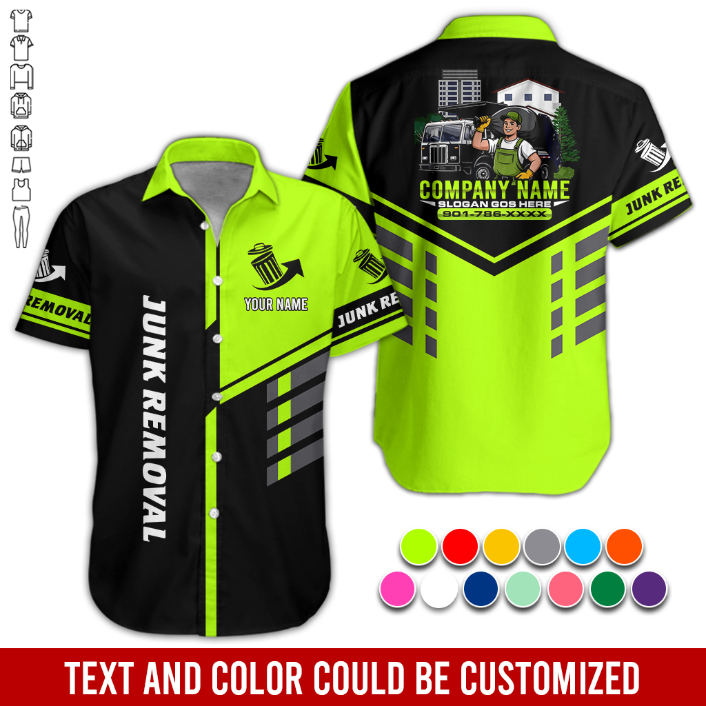 Custom Junk Removal Best Uniform 3D Hoodie - photo 3