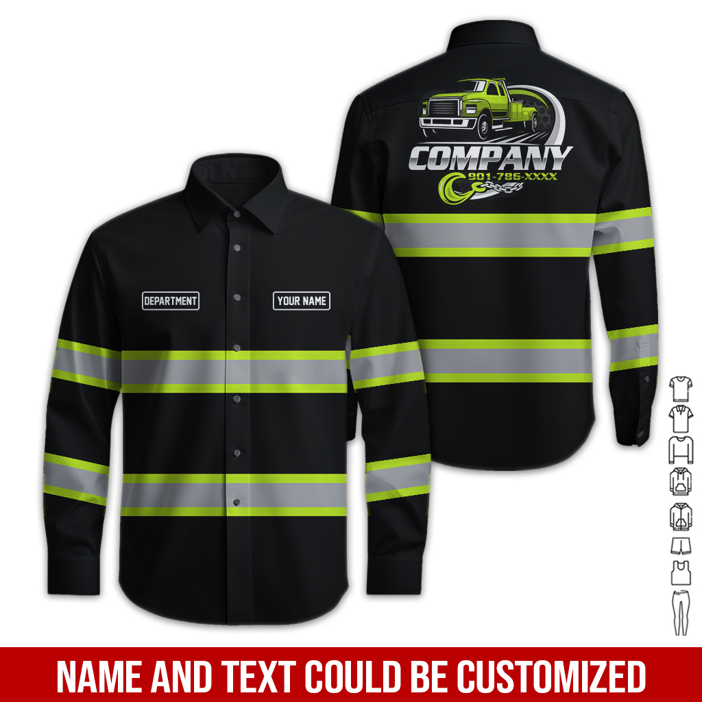 Custom Tow Truck 3D Hoodie - photo 7