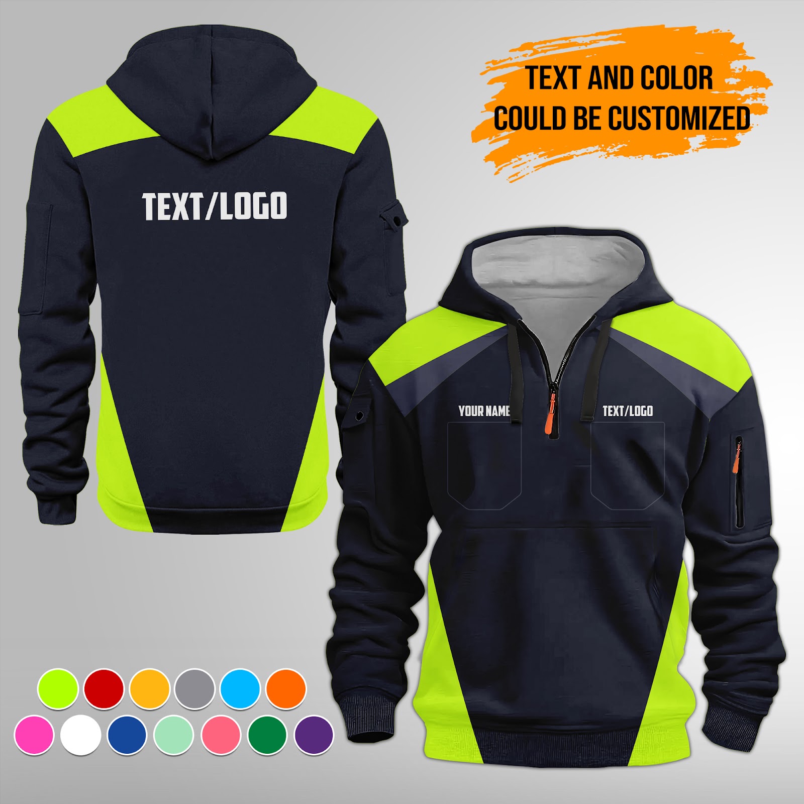 Pocket – Custom Text and Logo Mechanic Uniform 3D