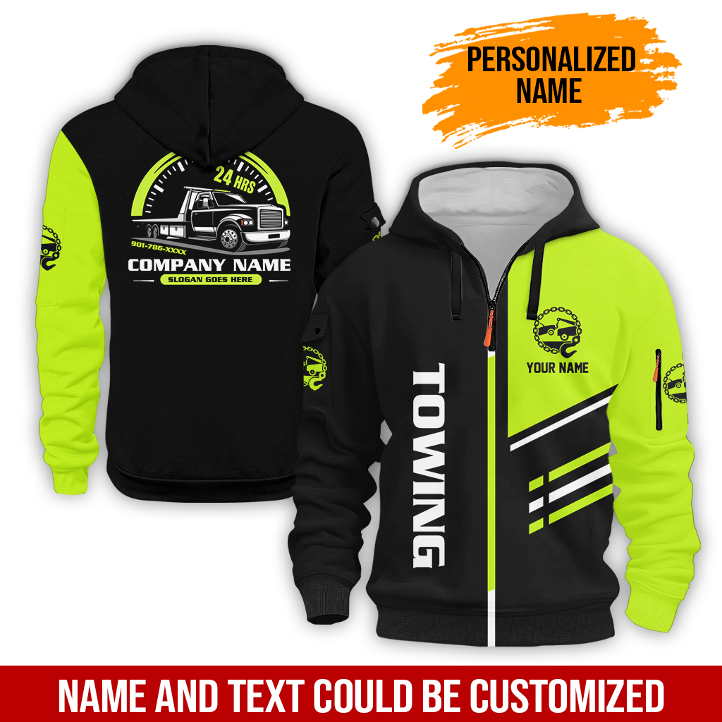 Custom Tow Truck 3D Hoodie - photo 5