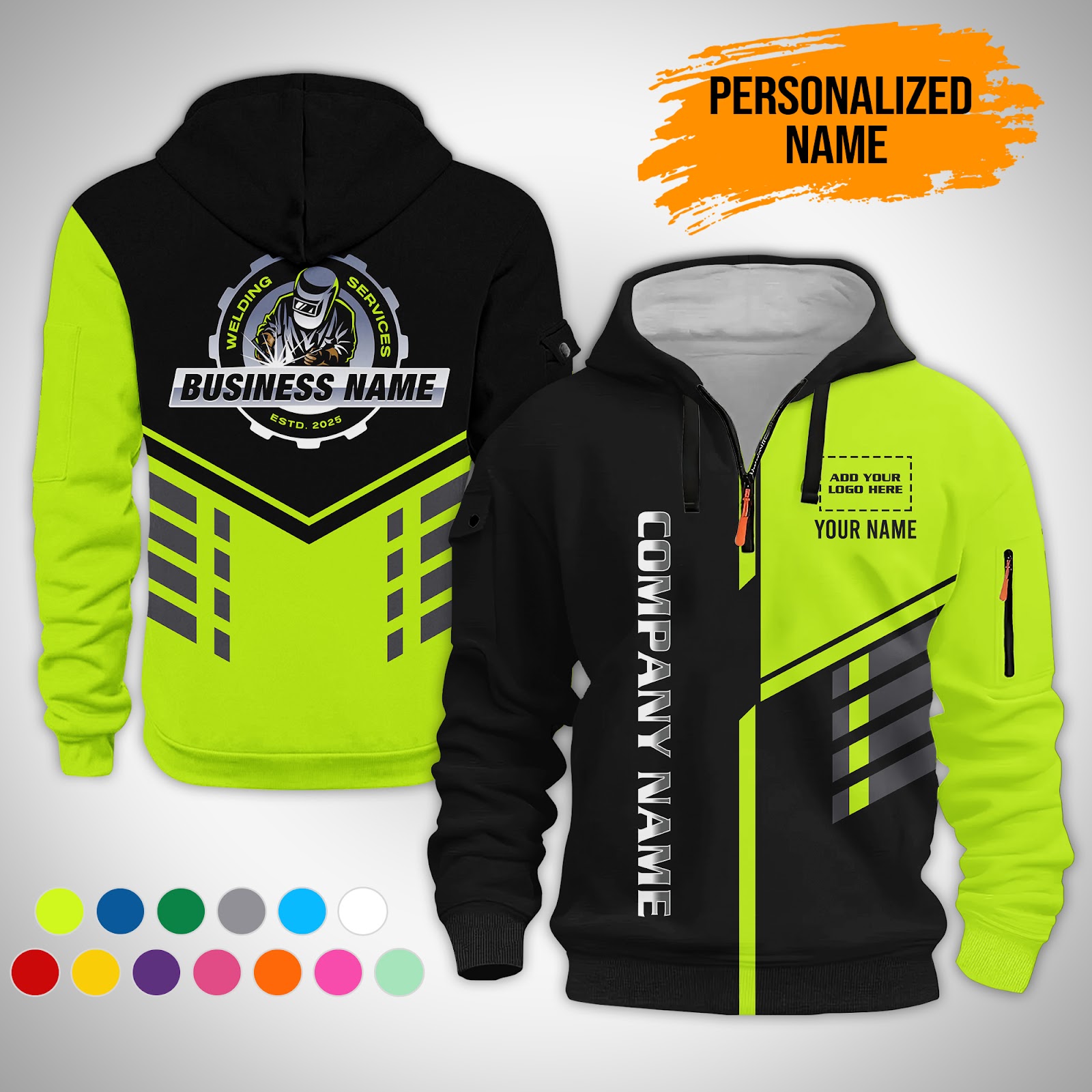 Custom Welding Service3D Hoodie