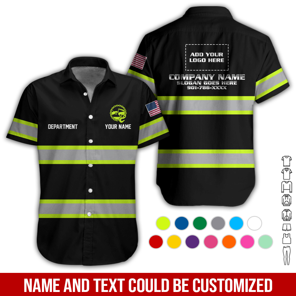 Custom Towing 3D Hoodie - photo 3