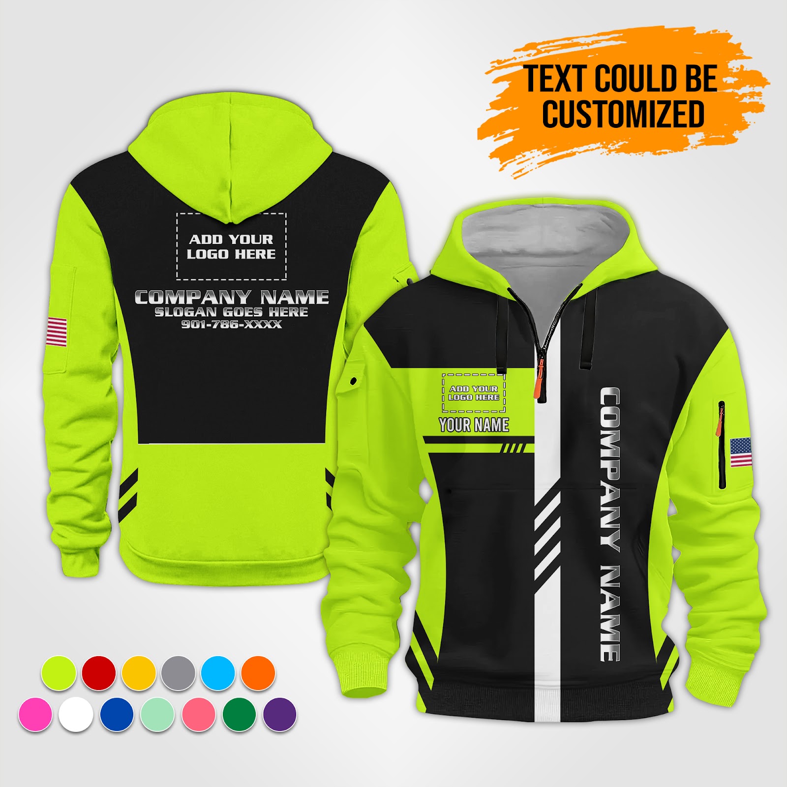 Custom Uniform 3D Hoodie