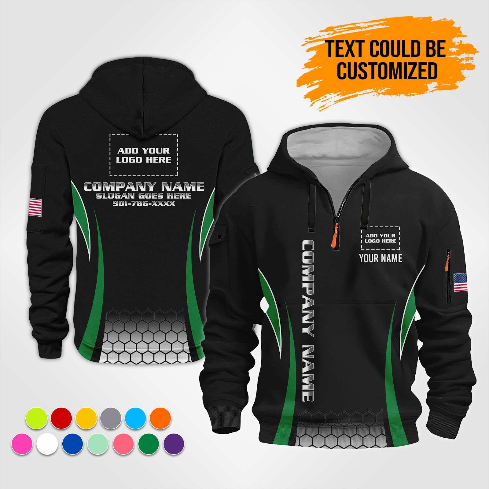 6025593-personalized-name-and-color-uniform-3d-all-over-printed-clothes-op770-12.jpg Custom Uniform 3D Hoodie - photo 12