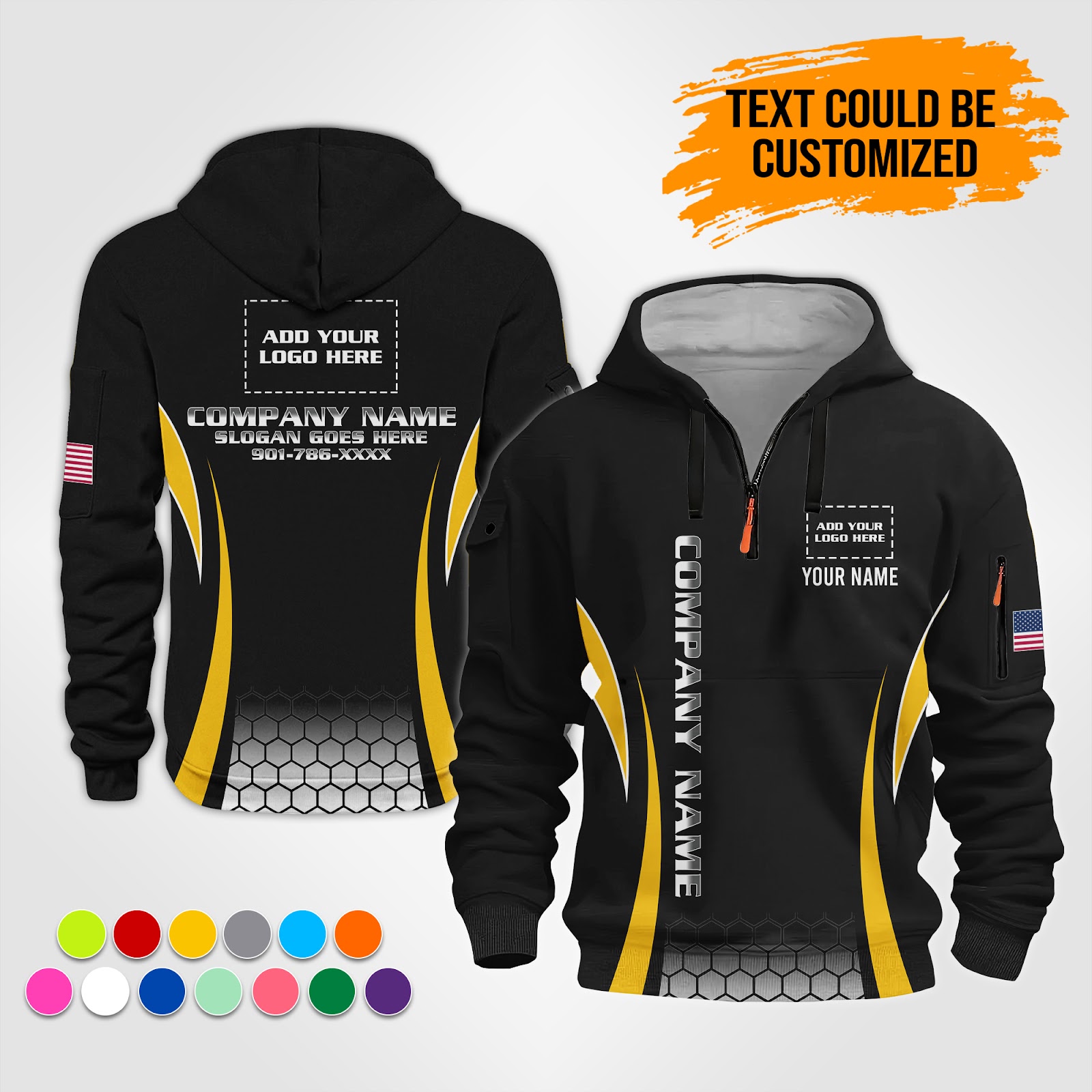 6025593-personalized-name-and-color-uniform-3d-all-over-printed-clothes-op770-3.jpg Custom Uniform 3D Hoodie - photo 3