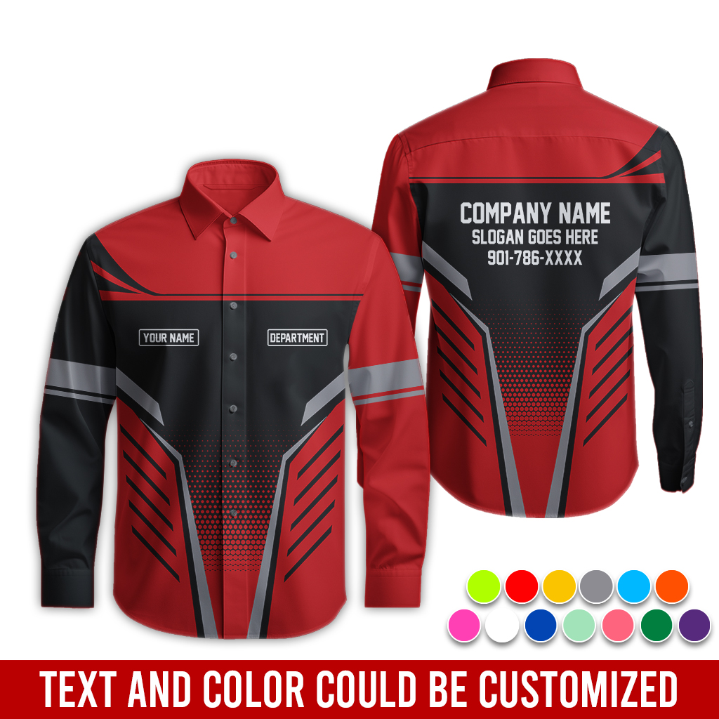 Custom Work Shirt – Custom Mechanic Uniform - photo 16