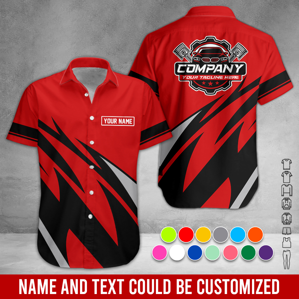 Custom Text Mechanic 3D Hoodie - photo 12