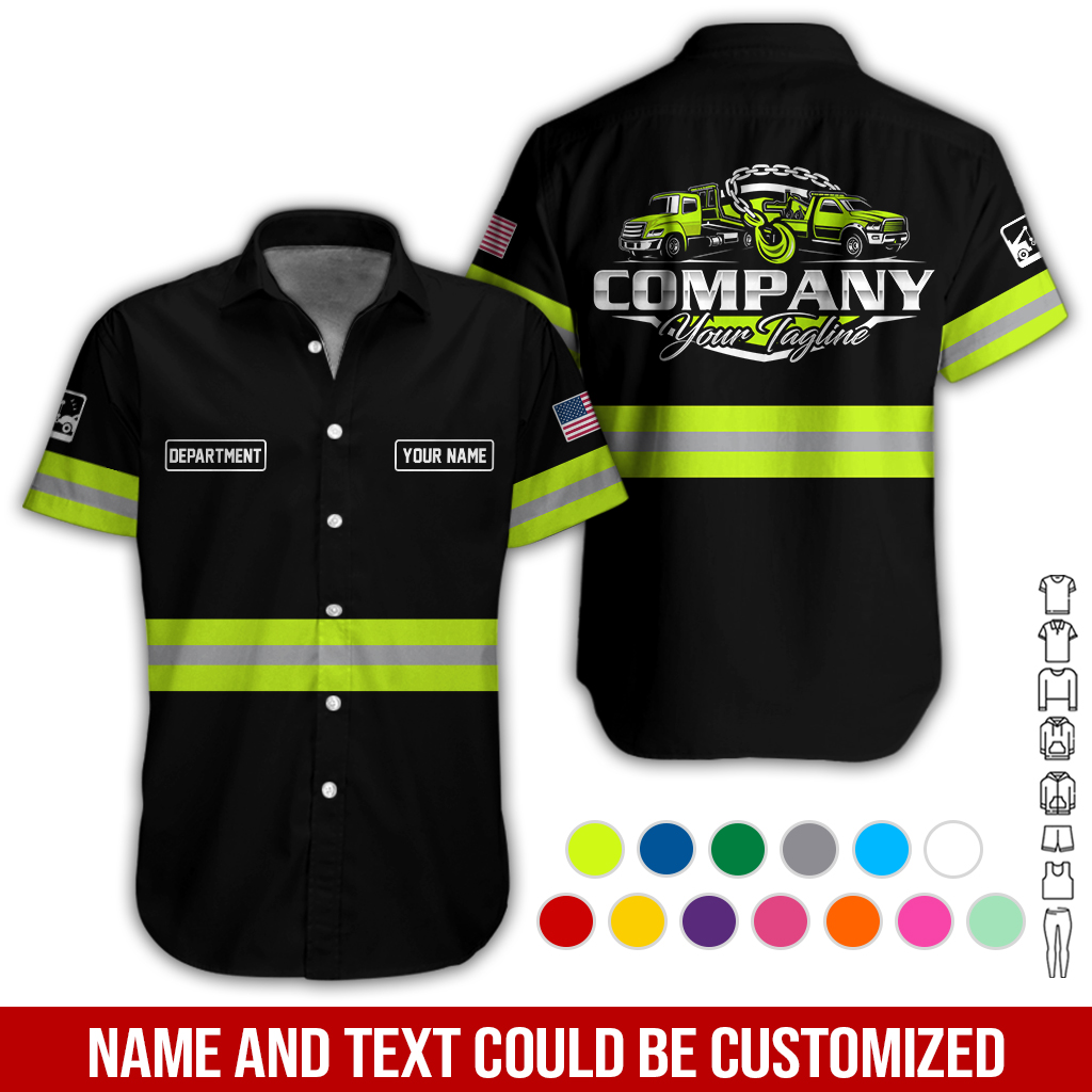 Custom Tow Truck 3D Hoodie - photo 3