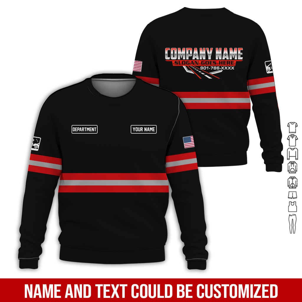 5564263-personalized-name-tow-truck-3d-all-over-printed-clothes-ct321-13.jpg Custom Tow Truck 3D Hoodie - photo 13