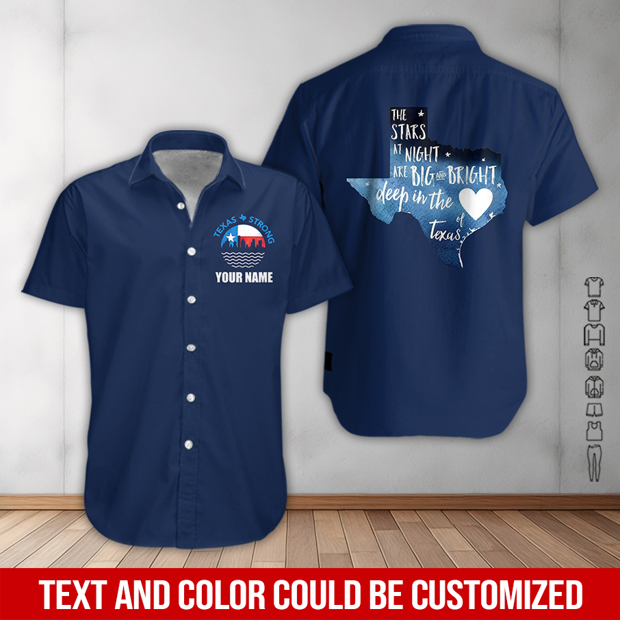 Custom Text Texas Flag 3D Hoodie - photo 74