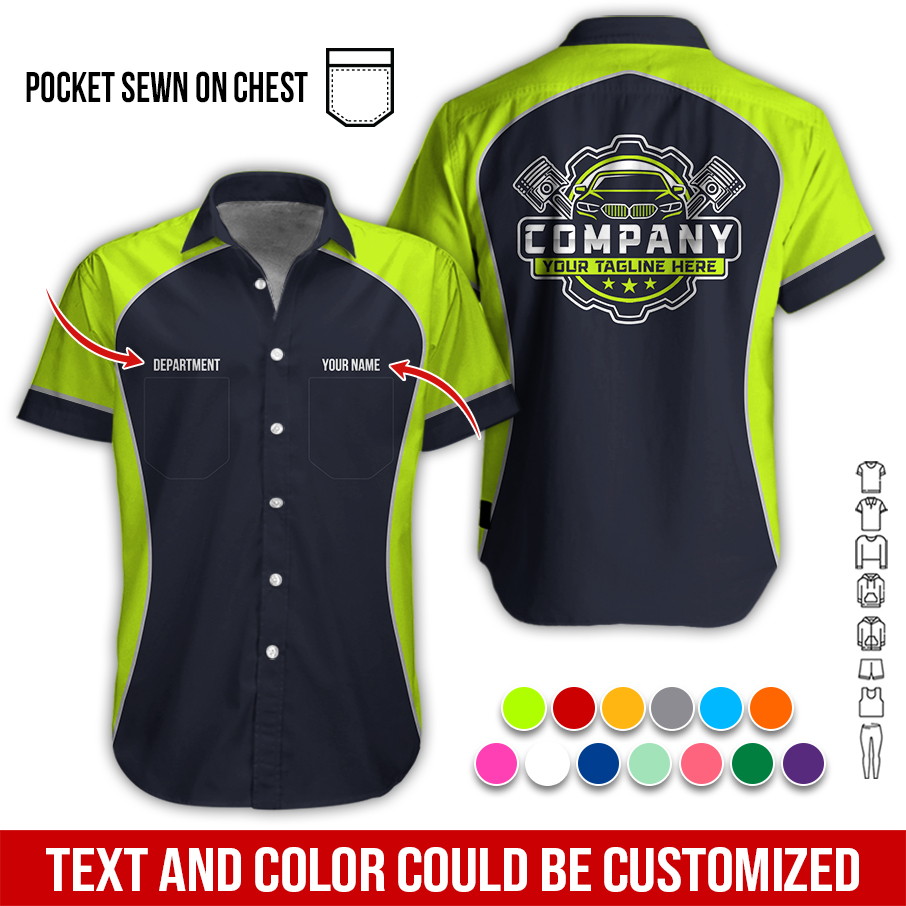 Custom Text Mechanic 3D Hoodie - photo 3