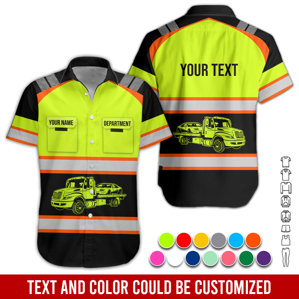 Pocket - Custom Love Tow Truck Hoodie - photo 3