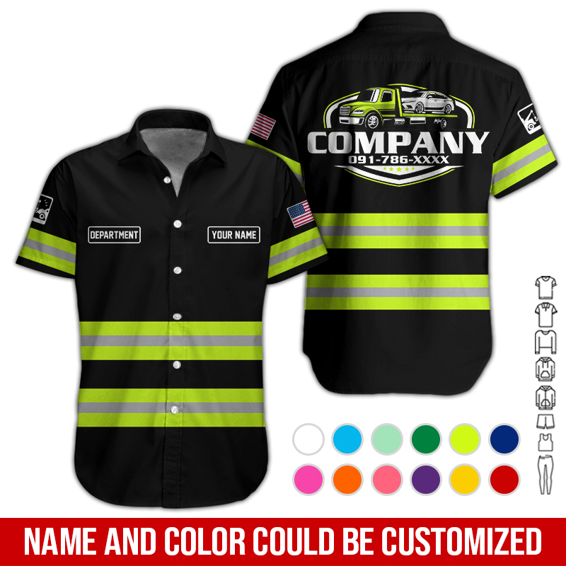 Custom Tow Truck 3D Hoodie - photo 3