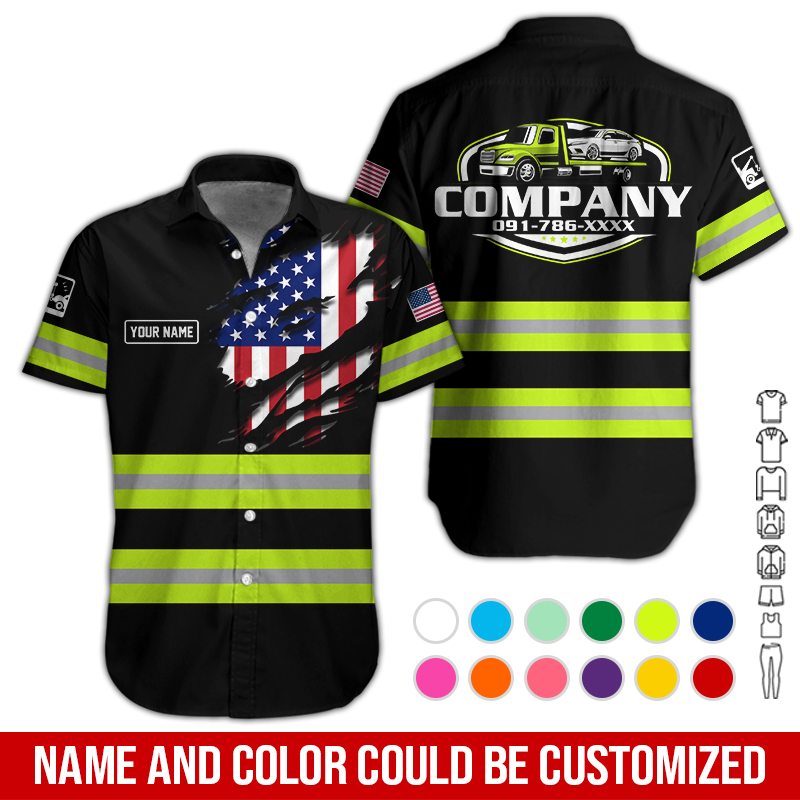 Custom Tow Truck 3D Hoodie - photo 3
