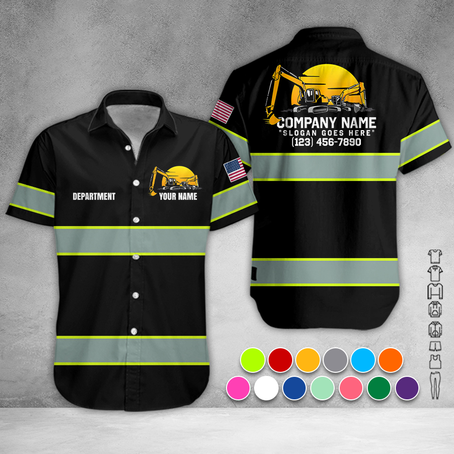 Heavy Equipment Operator 3D Printed Uniform - photo 3