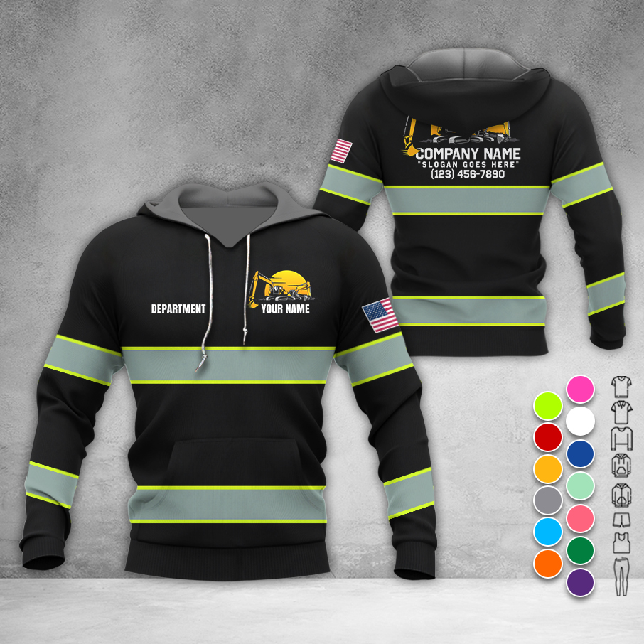 5584543-heavy-equipment-3d-all-over-printed-clothes-am274-5.jpg Heavy Equipment Operator 3D Printed Uniform - photo 5