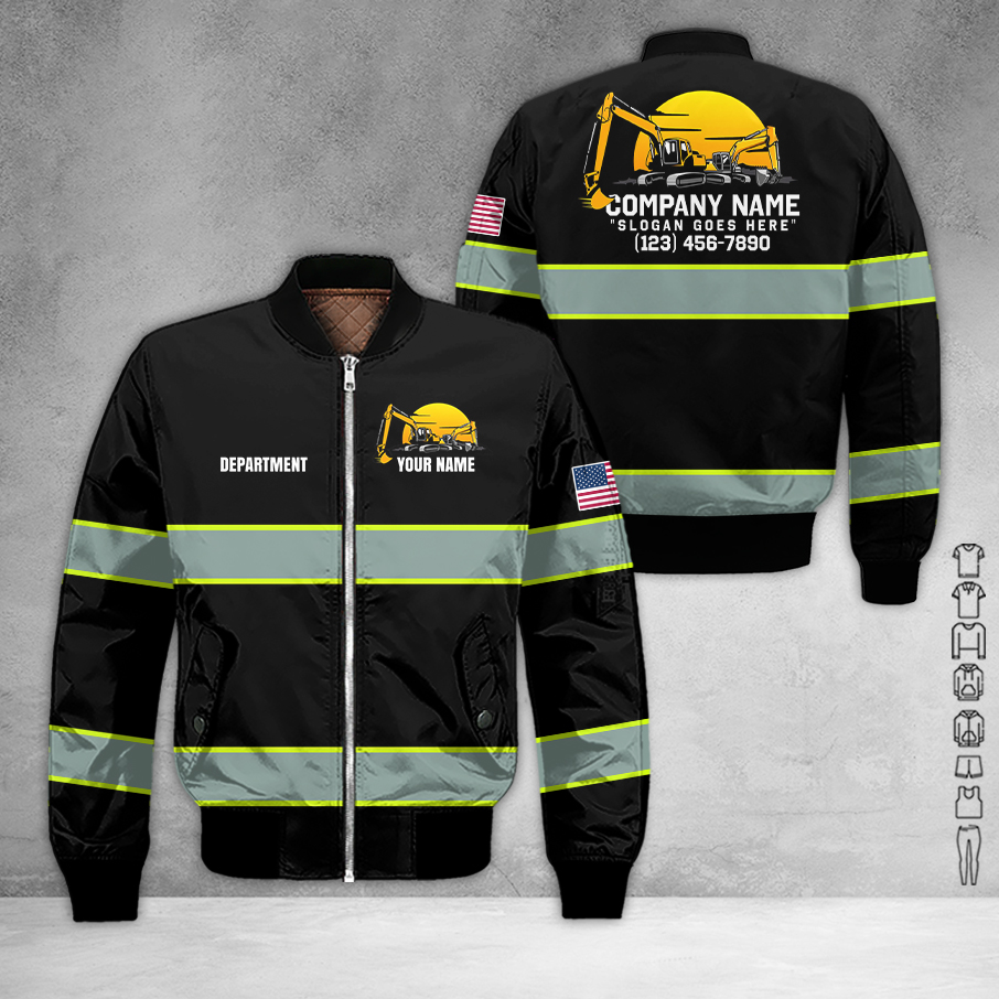 5584543-heavy-equipment-3d-all-over-printed-clothes-am274-9.jpg Heavy Equipment Operator 3D Printed Uniform - photo 9