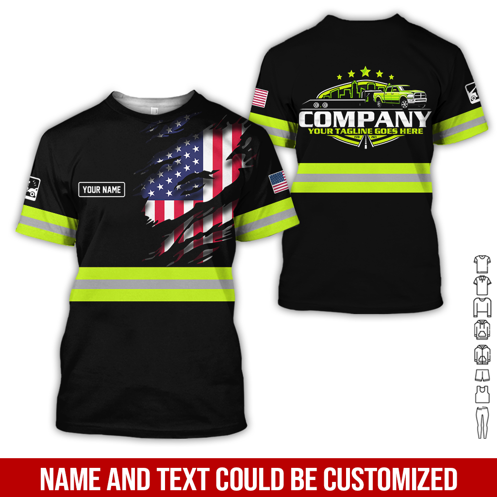 5585019-personalized-name-love-tow-truck-all-over-printed-clothes-ct351-1.jpg Custom Love Tow Truck Hoodie