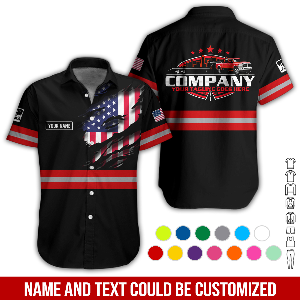 5585019-personalized-name-love-tow-truck-all-over-printed-clothes-ct351-12.jpg Custom Love Tow Truck Hoodie - photo 12