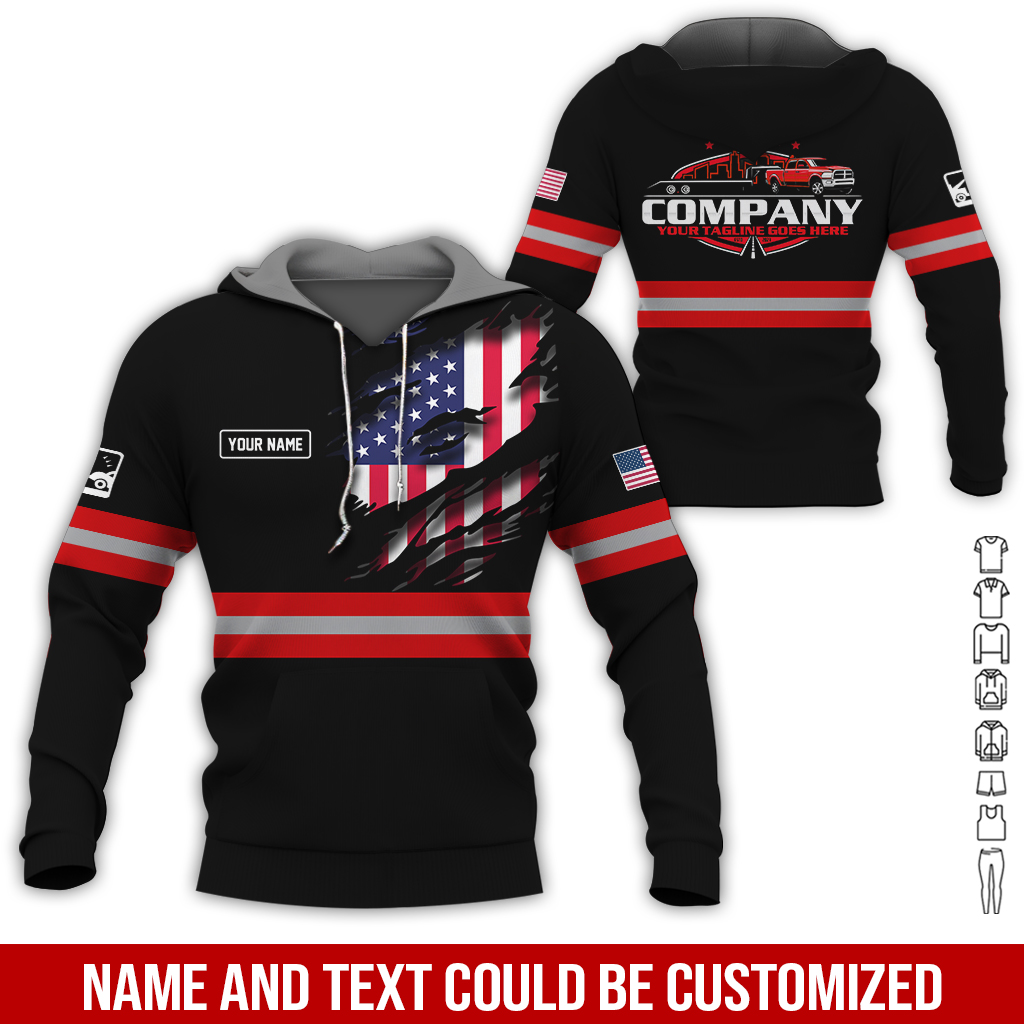 5585019-personalized-name-love-tow-truck-all-over-printed-clothes-ct351-14.jpg Custom Love Tow Truck Hoodie - photo 14