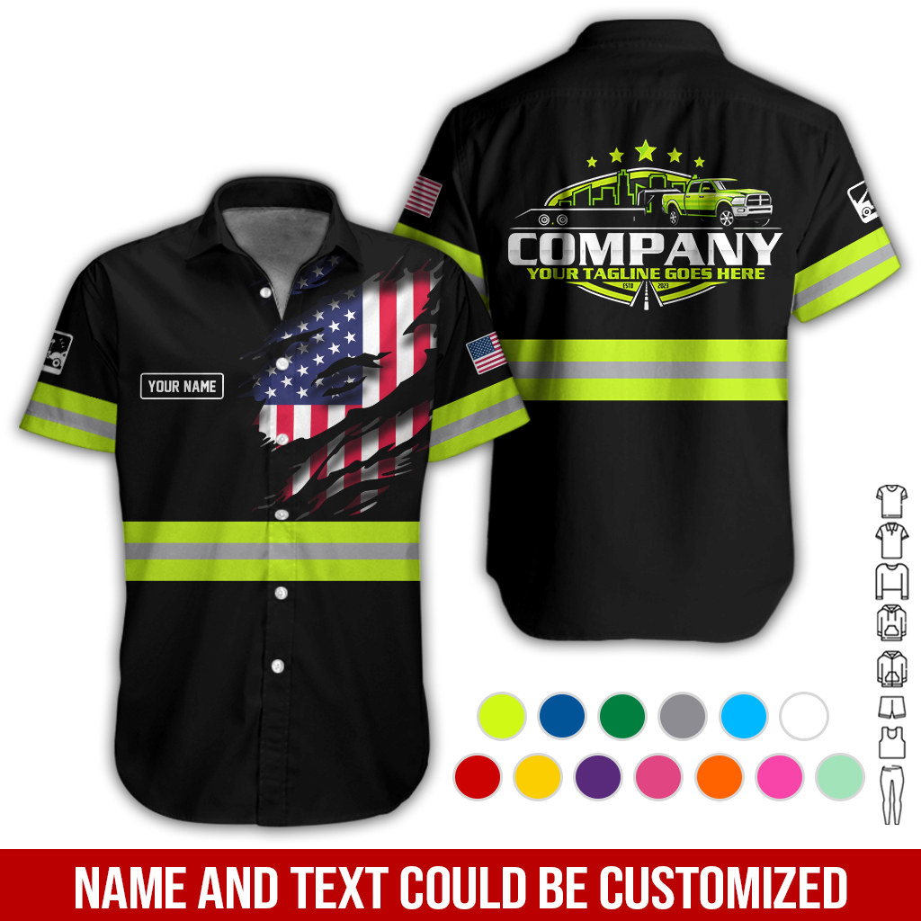 Custom Love Tow Truck Hoodie - photo 3