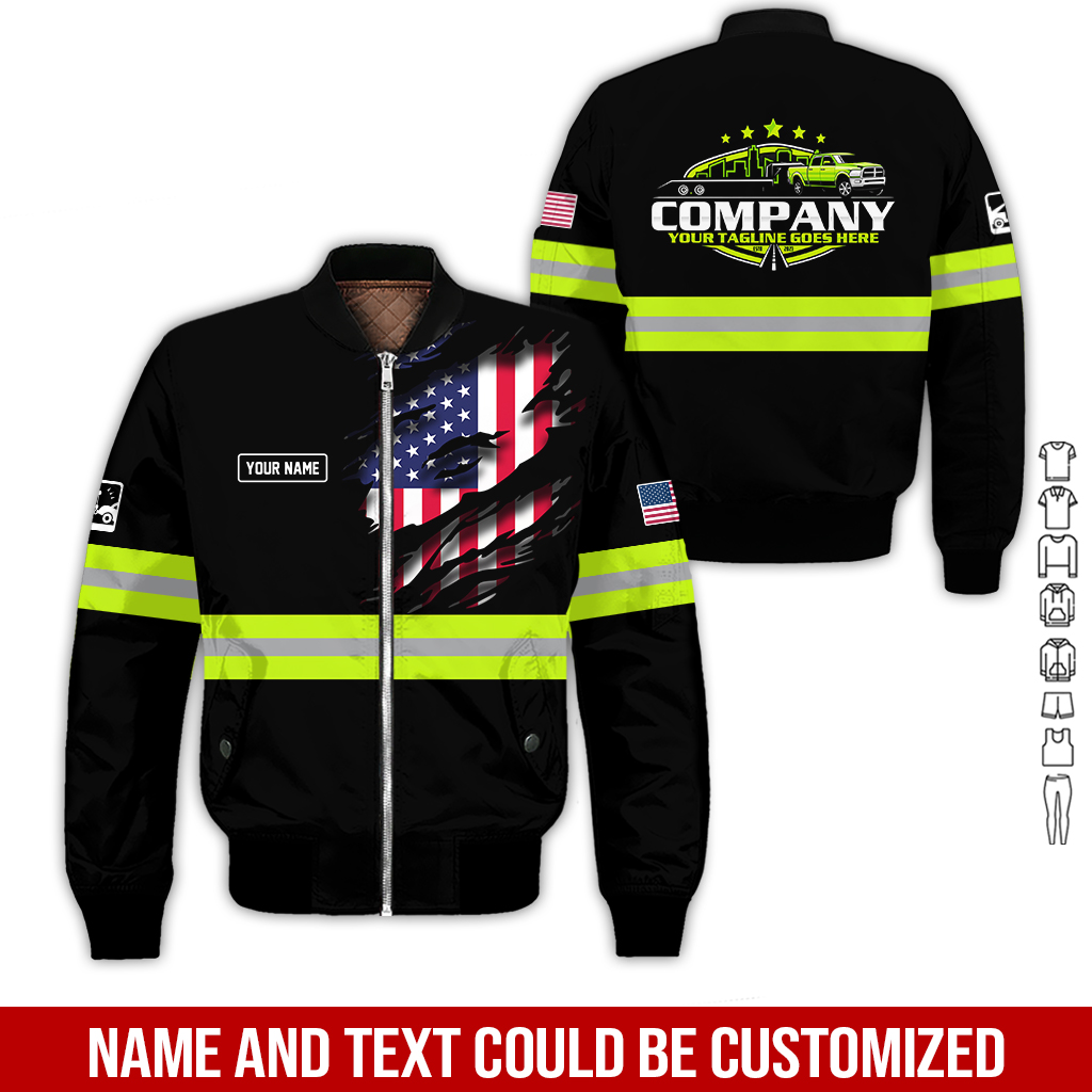 5585019-personalized-name-love-tow-truck-all-over-printed-clothes-ct351-9.jpg Custom Love Tow Truck Hoodie - photo 9