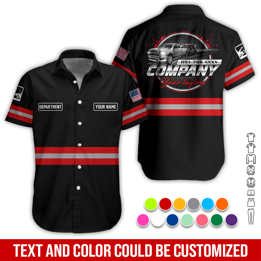 5588184-personalized-name-love-tow-truck-all-over-printed-clothes-rn806-12.jpg Custom Love Tow Truck Hoodie - photo 12