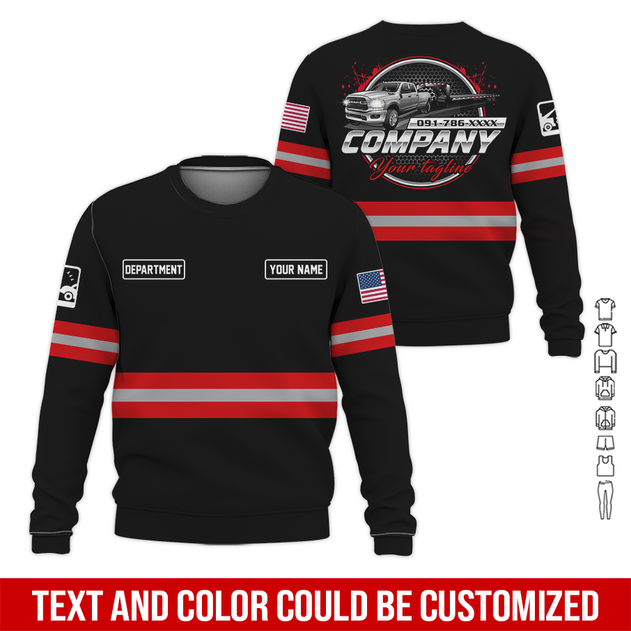 5588184-personalized-name-love-tow-truck-all-over-printed-clothes-rn806-13.jpg Custom Love Tow Truck Hoodie - photo 13