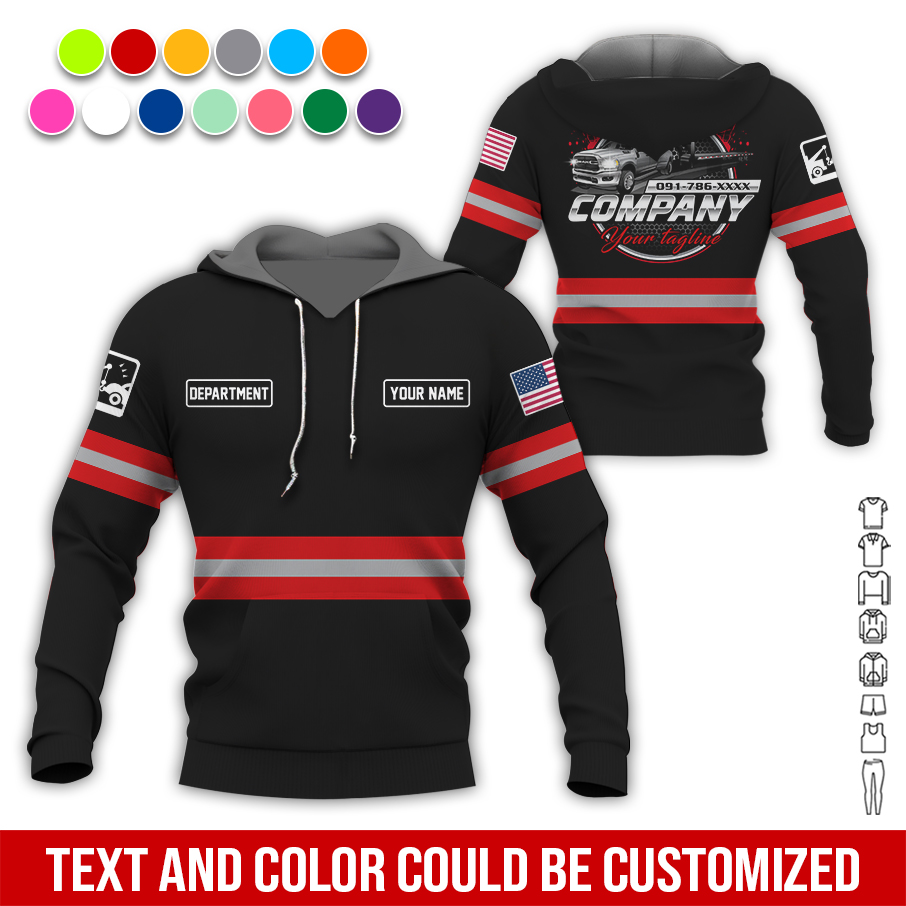 5588184-personalized-name-love-tow-truck-all-over-printed-clothes-rn806-14.jpg Custom Love Tow Truck Hoodie - photo 14