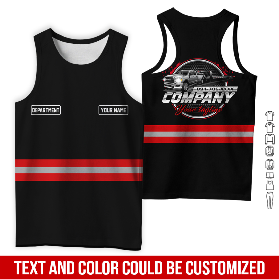 5588184-personalized-name-love-tow-truck-all-over-printed-clothes-rn806-17.jpg Custom Love Tow Truck Hoodie - photo 17