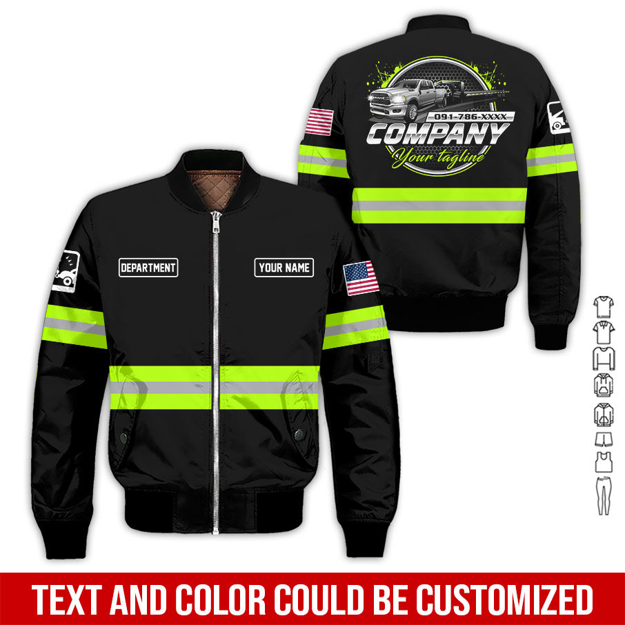 5588184-personalized-name-love-tow-truck-all-over-printed-clothes-rn806-9.jpg Custom Love Tow Truck Hoodie - photo 9