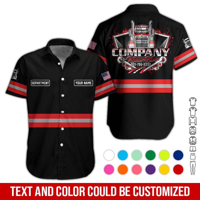 Custom Truck Driver Trucker Big Rig 18 Wheeler 3D - photo 16
