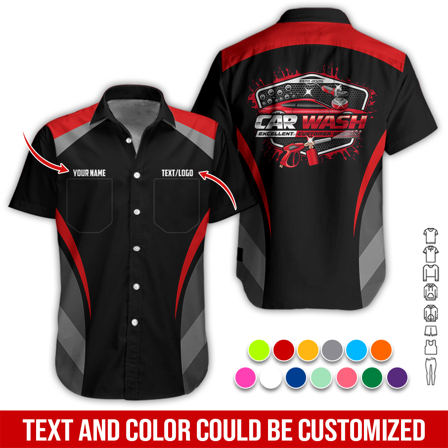 Custom Car Wash Uniform Hoodie - photo 12