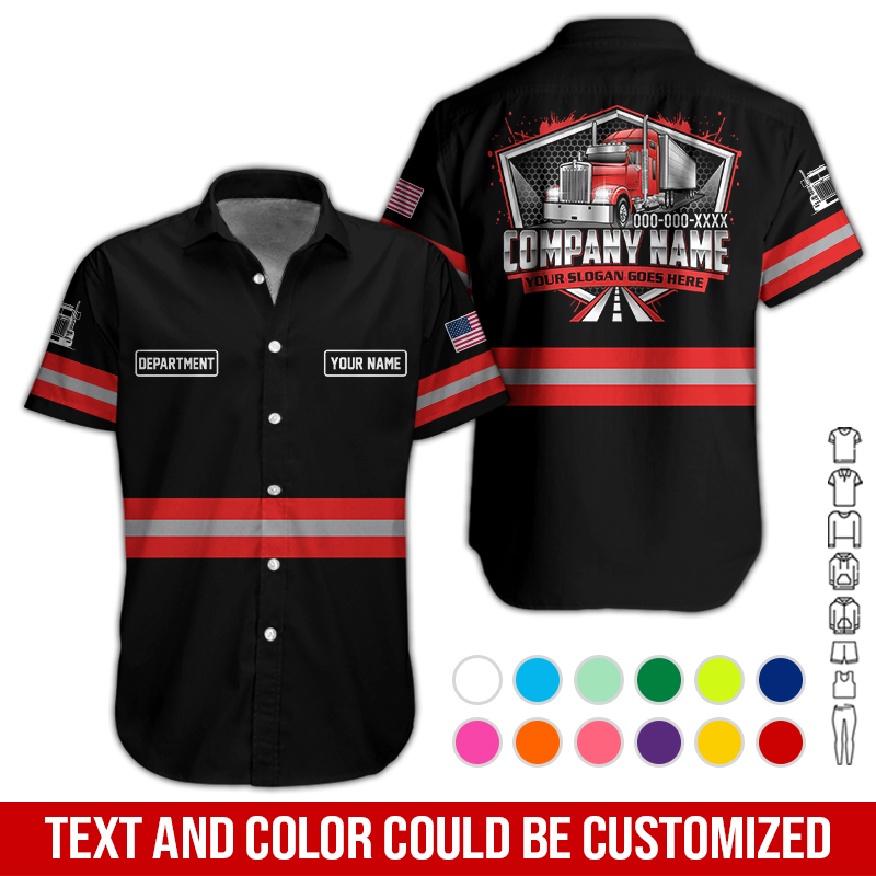 Custom Truck Driver Trucker Big Rig 18 Wheeler 3D - photo 16