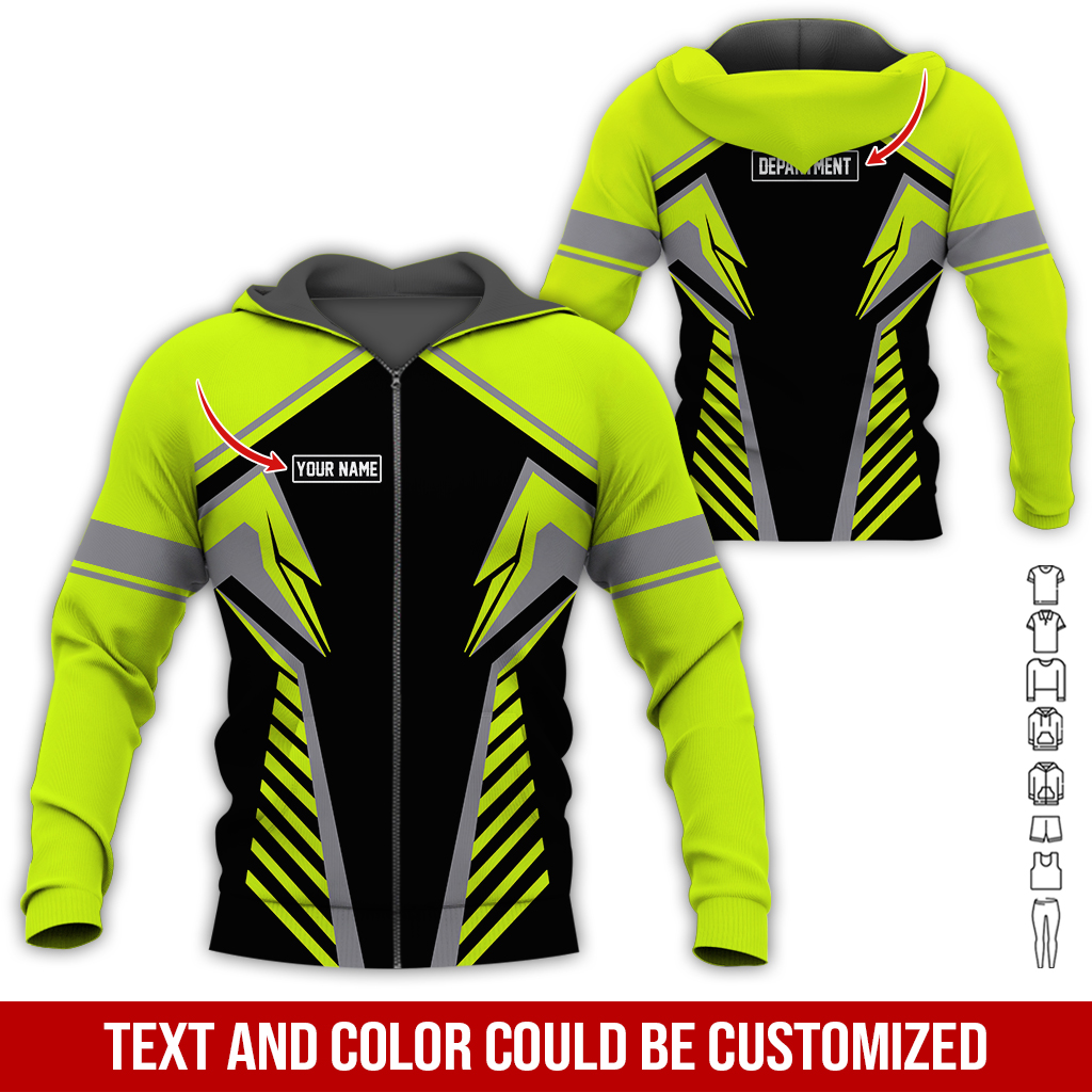 5594380-personalized-name-green-3d-all-over-printed-clothes-rn810-6.jpg Custom Workwear Style Uniform Hoodie - photo 6