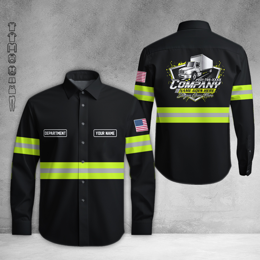 Custom Box Truck 3D All Over Printed Shirt - photo 124