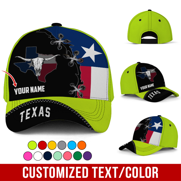 Custom Proud to Be Texas Cap