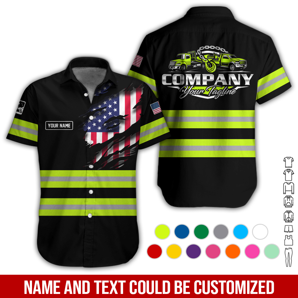 Custom Tow Truck 3D Hoodie - photo 3