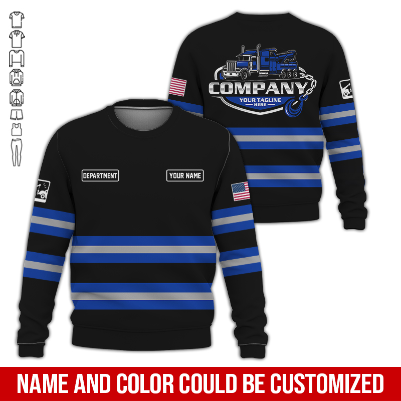 5611329-personalized-name-tow-truck-3d-all-over-printed-clothes-au611-108.jpg Custom Tow Truck 3D Hoodie - photo 108