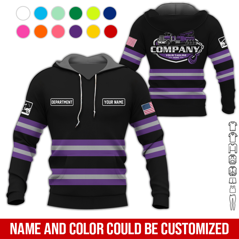 5611329-personalized-name-tow-truck-3d-all-over-printed-clothes-au611-161.jpg Custom Tow Truck 3D Hoodie - photo 161