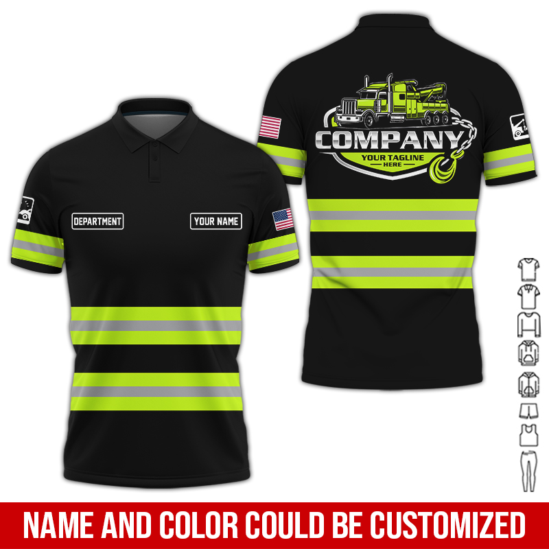 5611329-personalized-name-tow-truck-3d-all-over-printed-clothes-au611-2.jpg Custom Tow Truck 3D Hoodie - photo 2