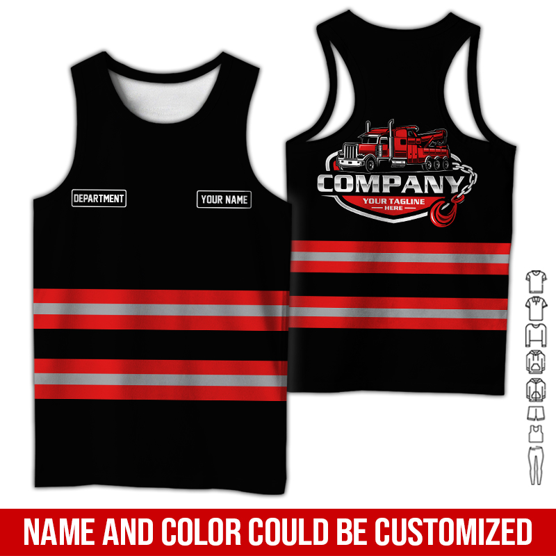 5611329-personalized-name-tow-truck-3d-all-over-printed-clothes-au611-21.jpg Custom Tow Truck 3D Hoodie - photo 21