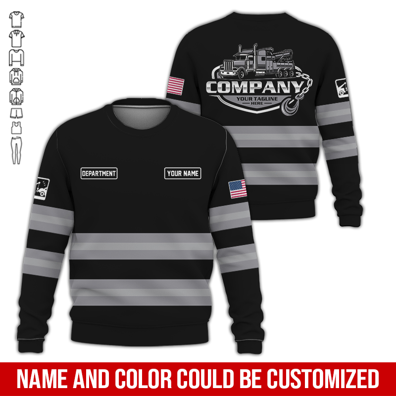 5611329-personalized-name-tow-truck-3d-all-over-printed-clothes-au611-43.jpg Custom Tow Truck 3D Hoodie - photo 43