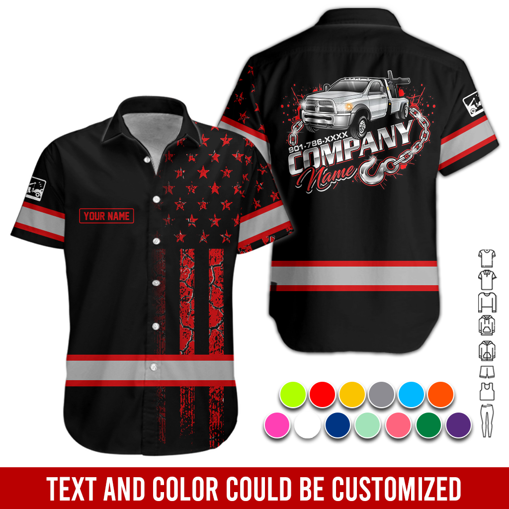 Custom Tow Truck 3D Hoodie - photo 12