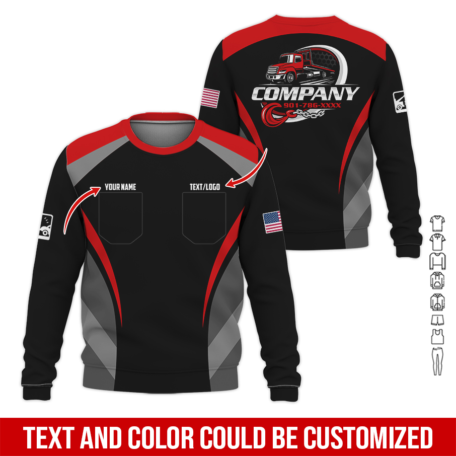 5612342-personalized-name-love-tow-truck-all-over-printed-clothes-rn825-13.jpg Custom Love Tow Truck Hoodie - photo 13